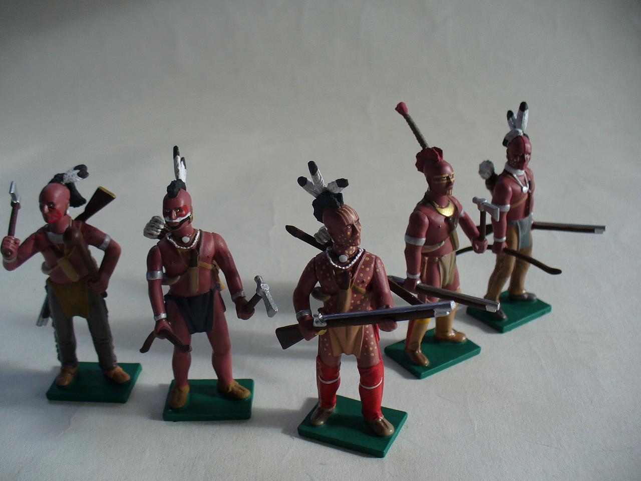 Indians Standing | Regal toy soldiers Blog